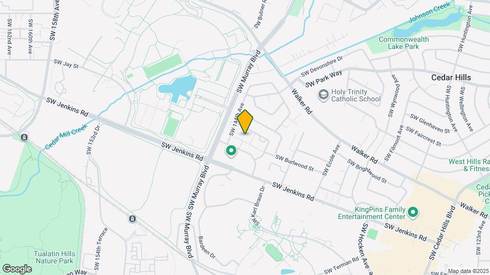 14255 SW Burlwood Ln Map and Location Details