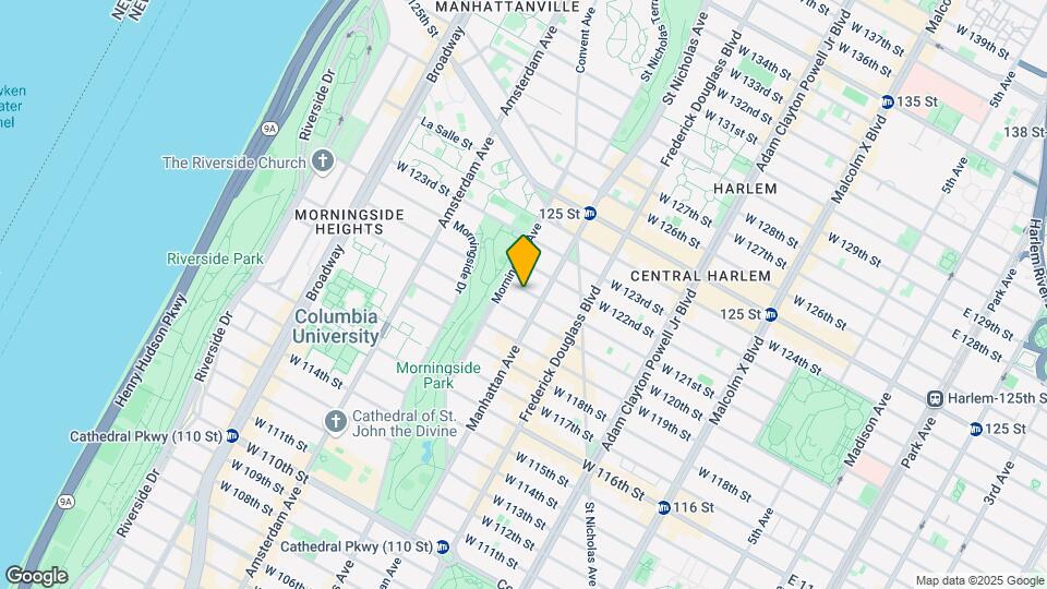 352 W 121st St Mapa y Detalles de la Ubicación