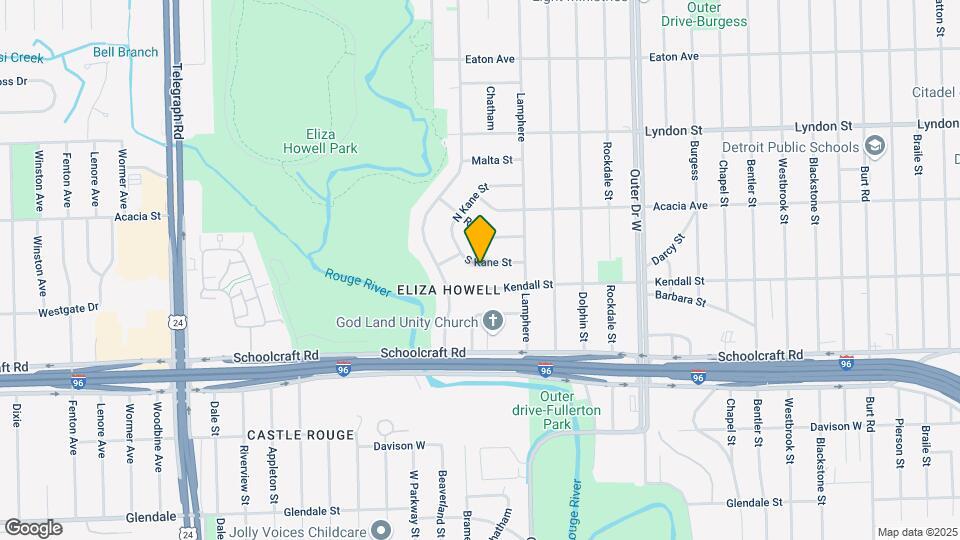 22507 S Kane St Map and Location Details