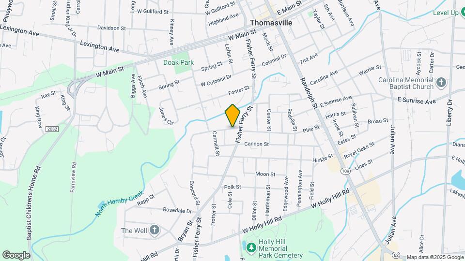 403 Amazon St Map and Location Details