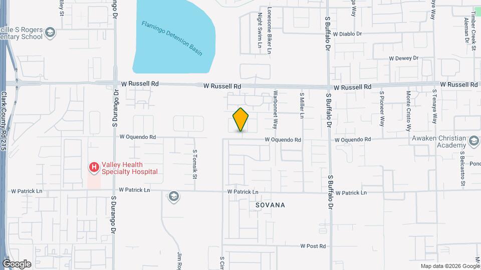 8141 Braavos Peninsula Ave Map and Location Details