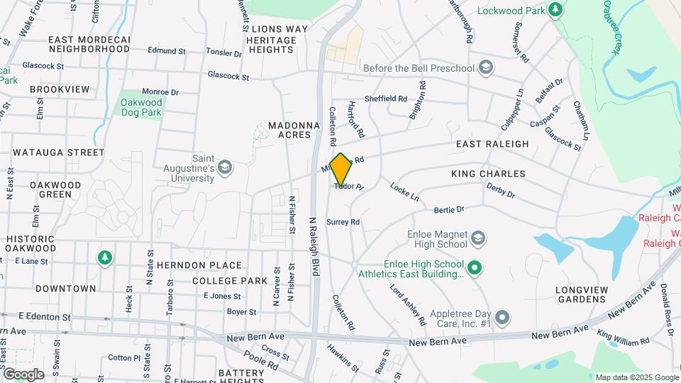 2106 Tudor Plz Map and Location Details