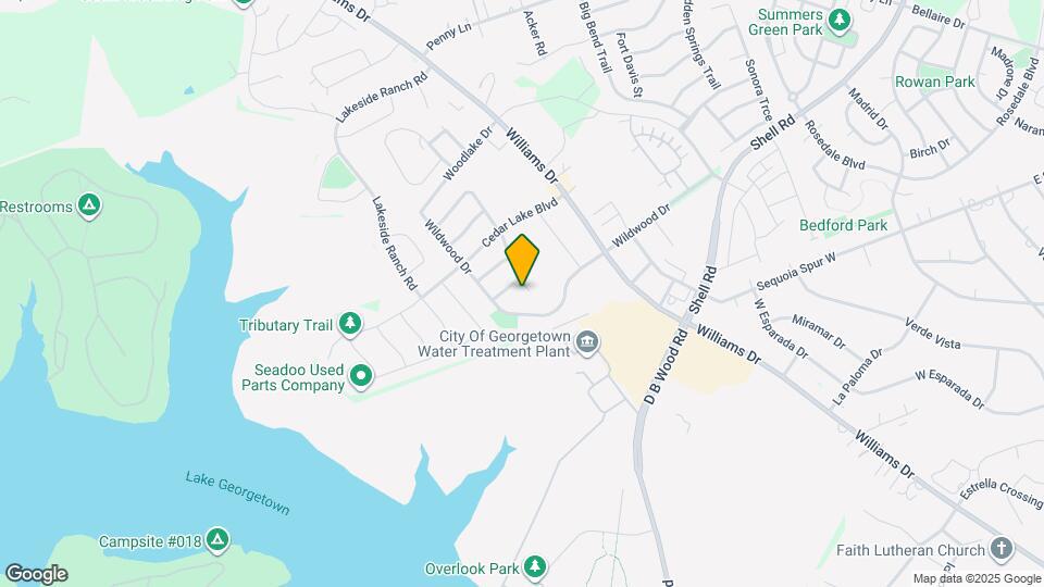 4409 Woodstock Dr Map and Location Details