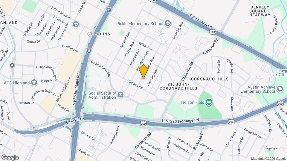 6913 Meador Ave Map and Location Details