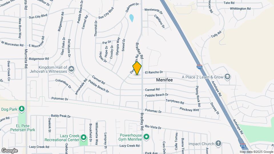 26970 Pinehurst Rd Map and Location Details