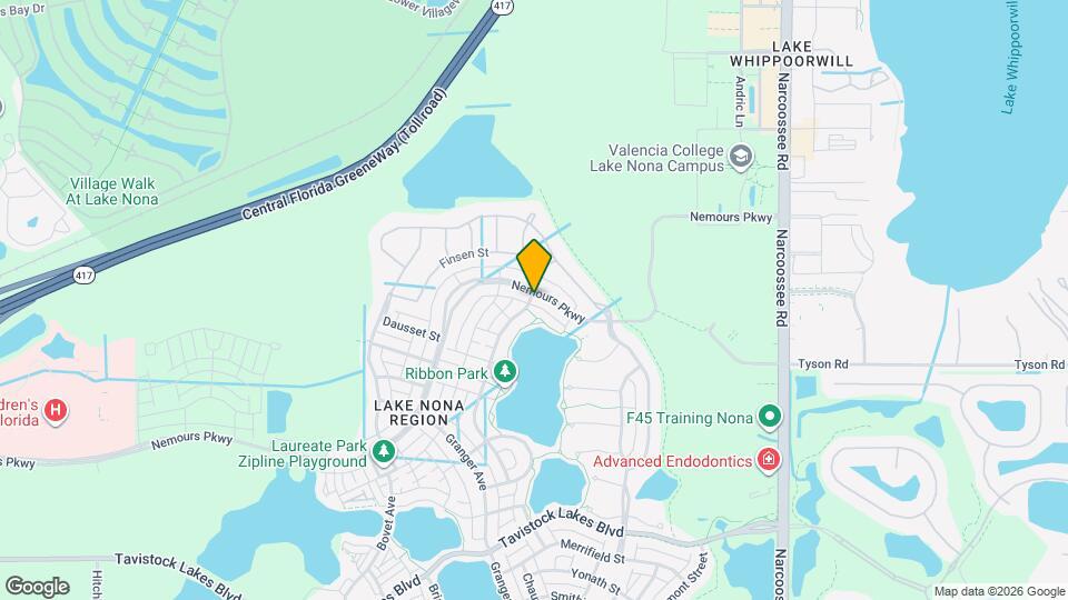 8502 Nemours Pkwy Map and Location Details