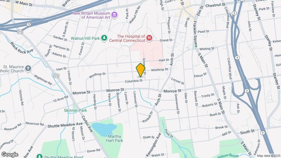 107 Columbia St Map and Location Details