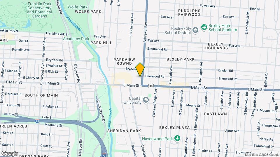 529 S Drexel Ave Map and Location Details