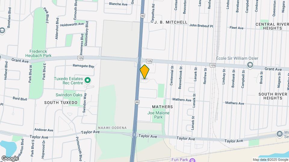598 Kenaston Blvd Map and Location Details