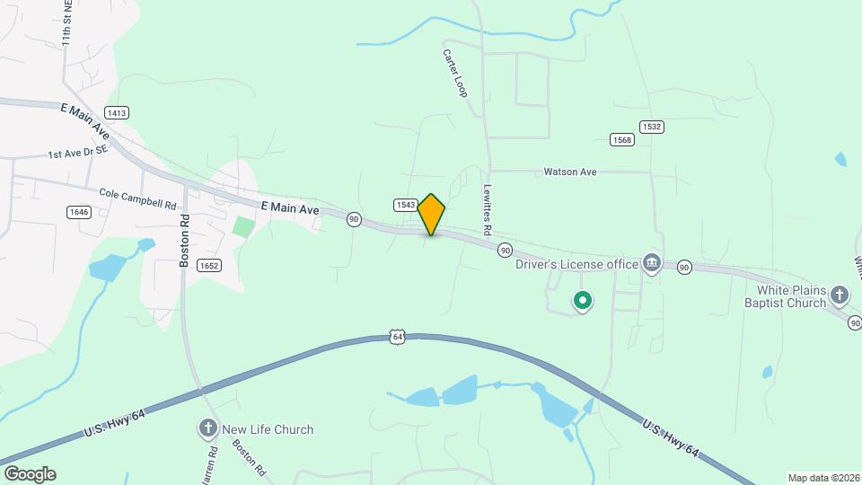 1686 NC-90 Map and Location Details