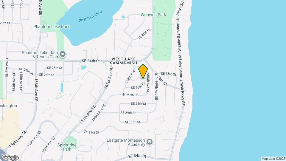 16654 SE 26th Pl Mapa y Detalles de la Ubicación