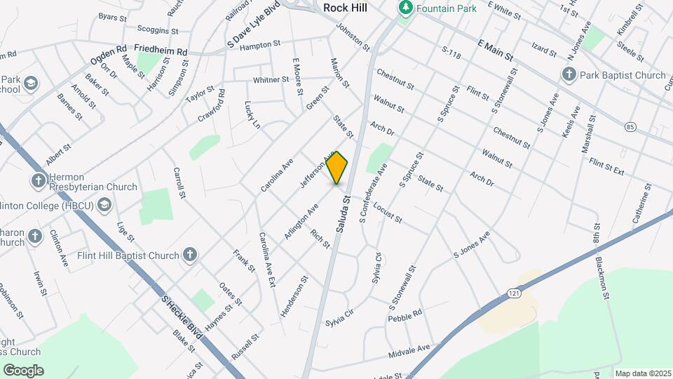 801 Arlington Ave Map and Location Details