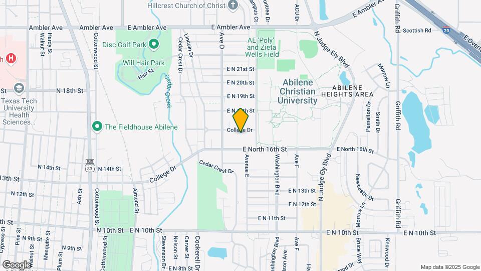 673 College Dr, Unit Apt A Map and Location Details