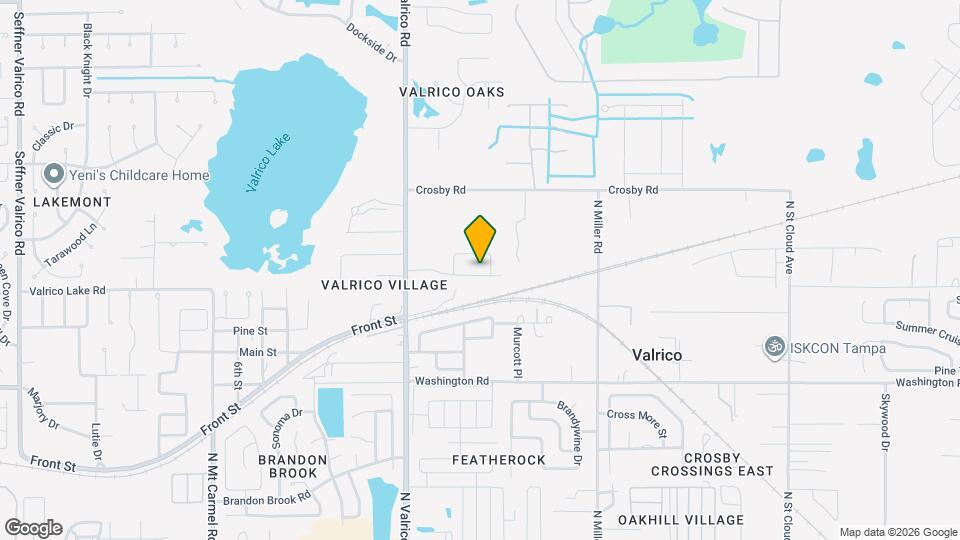 2128 Valrico Heights Blvd Mapa y Detalles de la Ubicación
