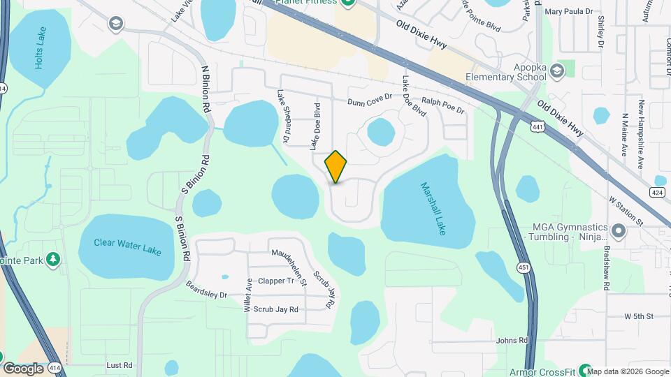 792 Lake Doe Blvd Map and Location Details