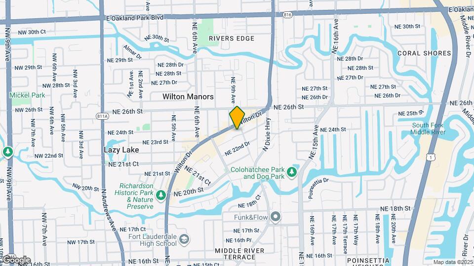 2249 NE 9th Ave Map and Location Details