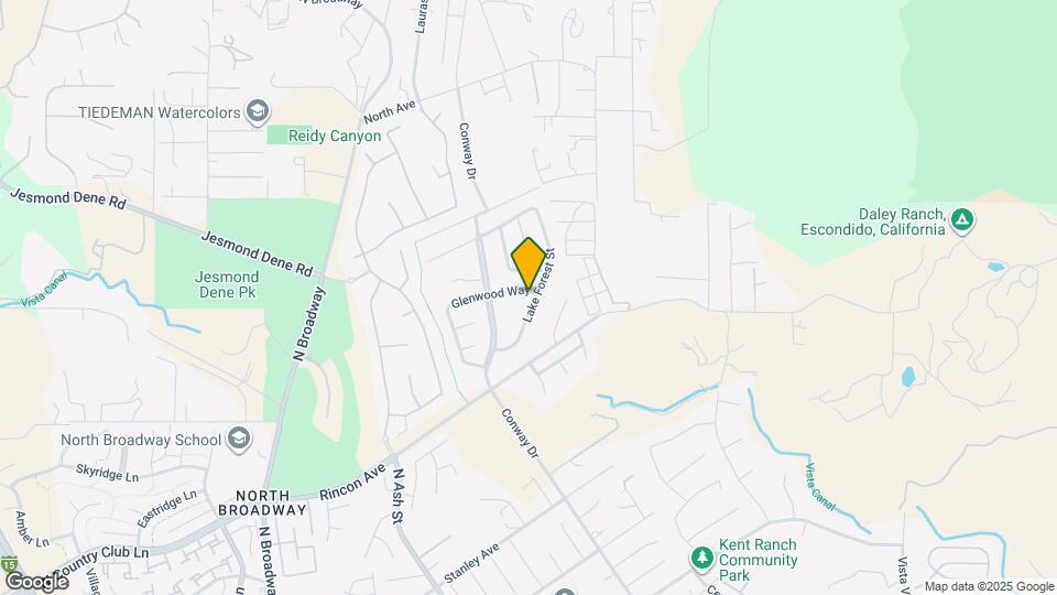 2343 Lake Forest St Map and Location Details