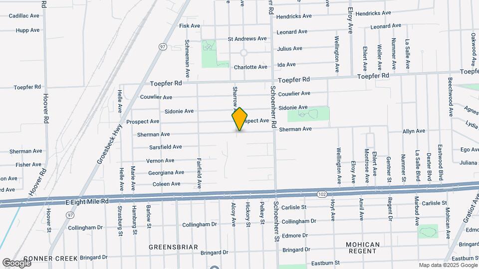 13312 Sherman Ave Map and Location Details