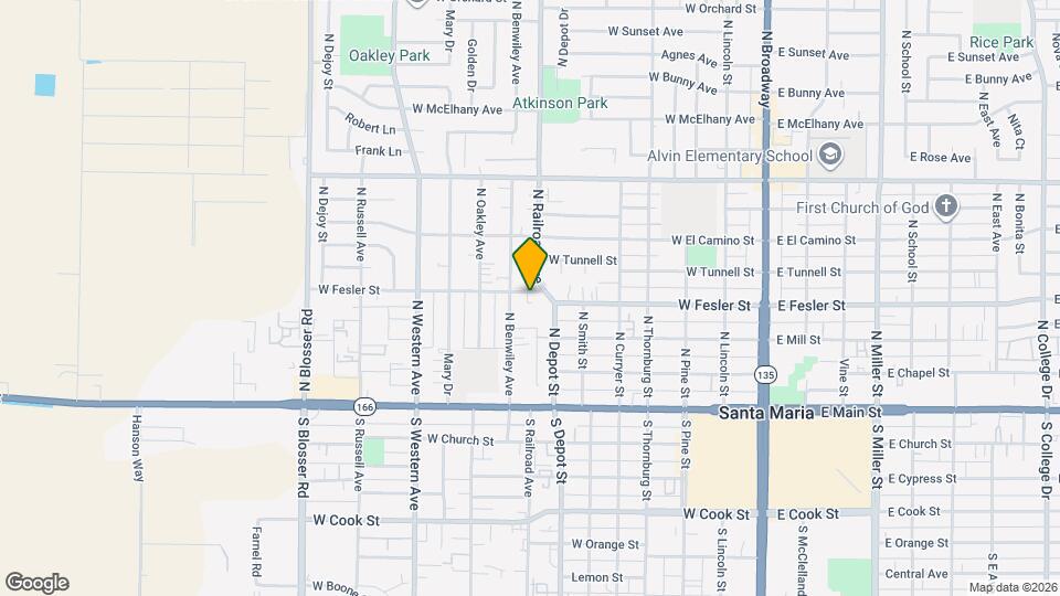 708 W Fesler St Map and Location Details