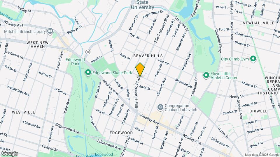 214 Goffe Ter Map and Location Details