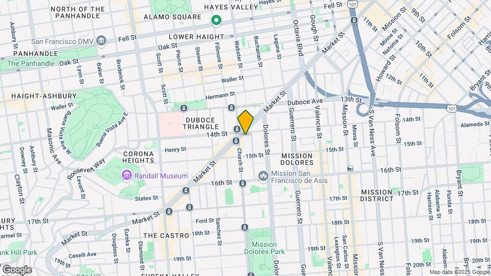 2073-2079 Market St Map and Location Details