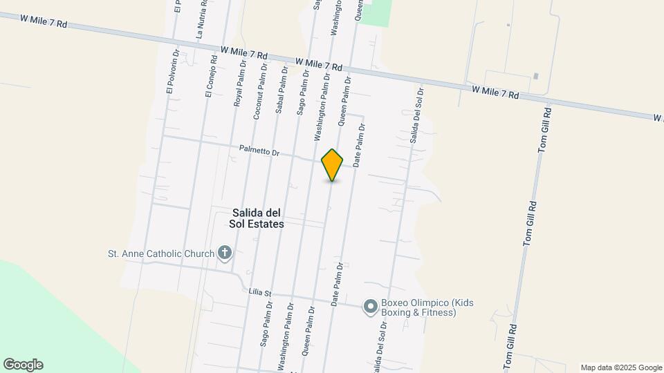 11 Queen Palm Dr Map and Location Details