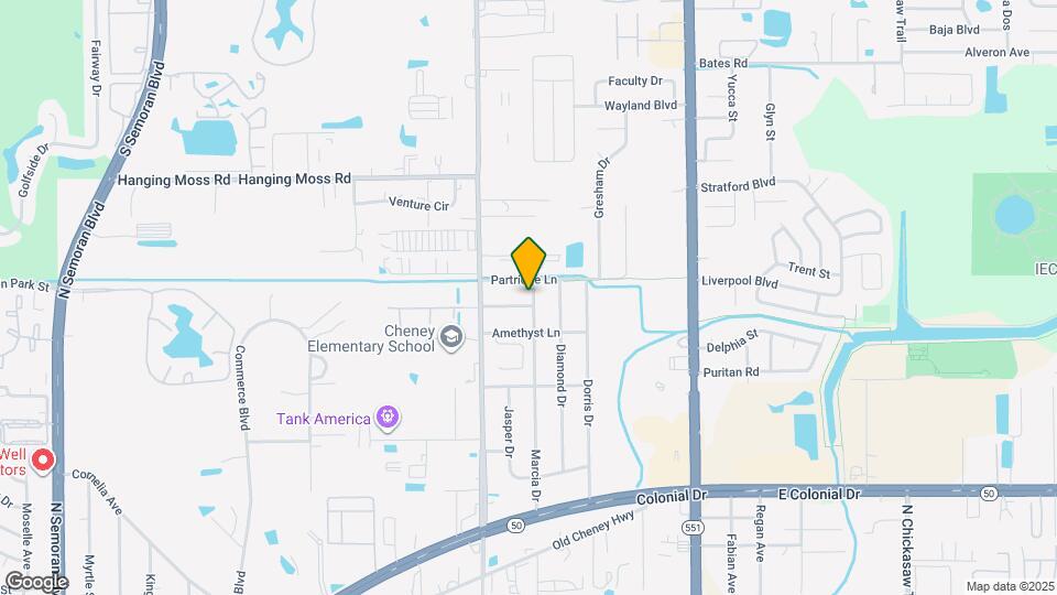 7129 Turquoise Ln Map and Location Details