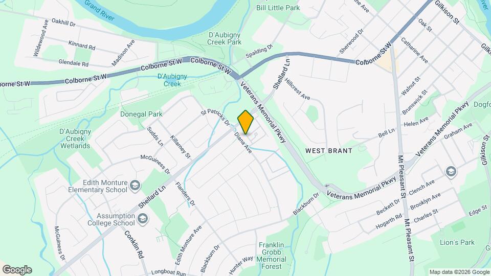 21 Diana Ave Map and Location Details