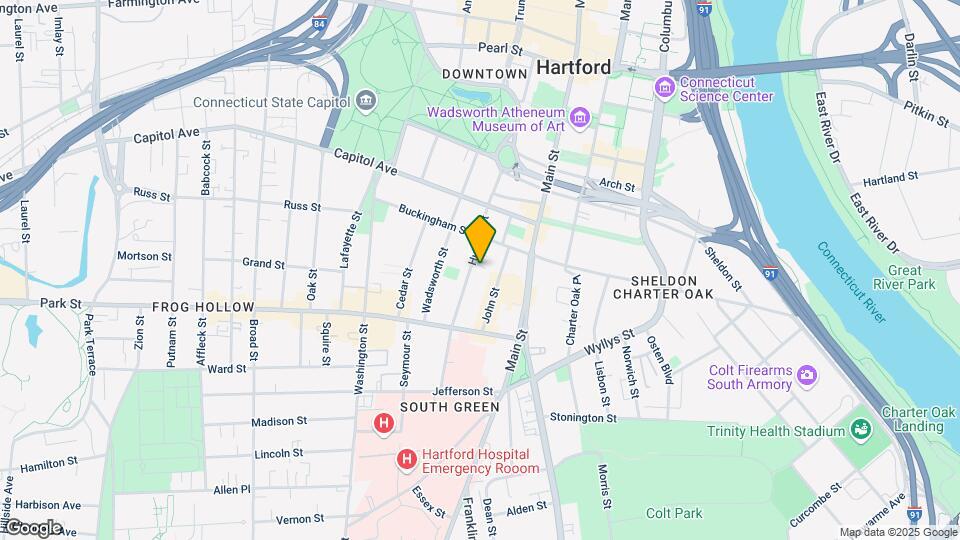 296 Hudson St Mapa y Detalles de la Ubicación
