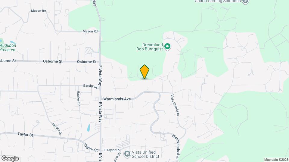 2250 Vista Grande Dr Map and Location Details