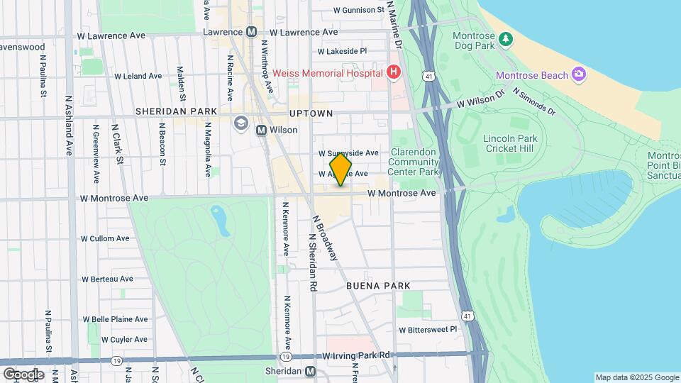 908 W Montrose Ave, Unit 3 Mapa y Detalles de la Ubicación