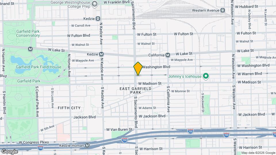 2953 W Warren Blvd, Unit 1 Mapa y Detalles de la Ubicación