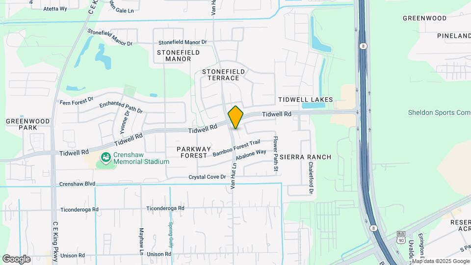 8743 Thistlemoor Ln Mapa y Detalles de la Ubicación
