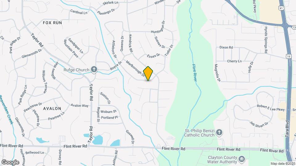 8427 Attleboro Dr Map and Location Details