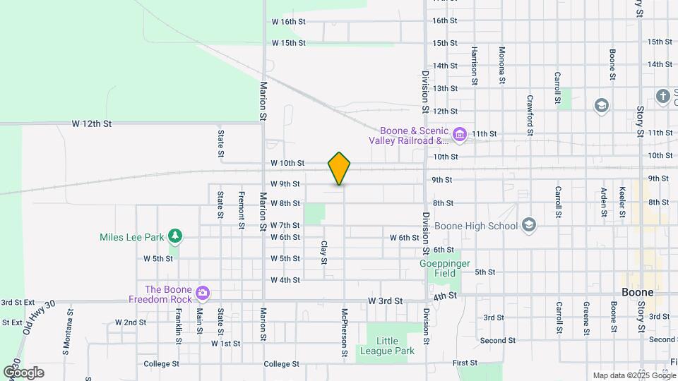 402 W 9th St-Unit -404 W 9th Mapa y Detalles de la Ubicación