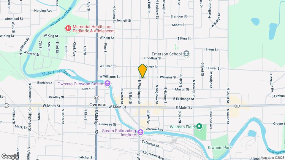 326 N Washington St, Unit 4 Map and Location Details
