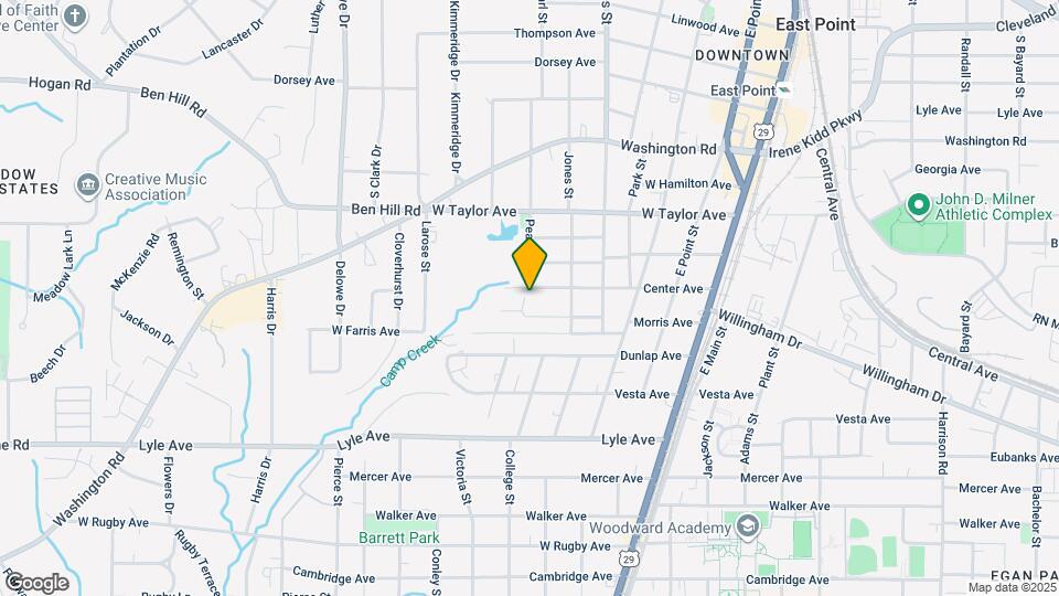 1884 Center Ave Map and Location Details