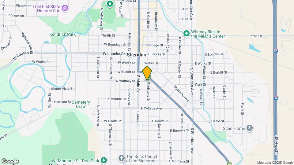 308 Gladstone St Map and Location Details