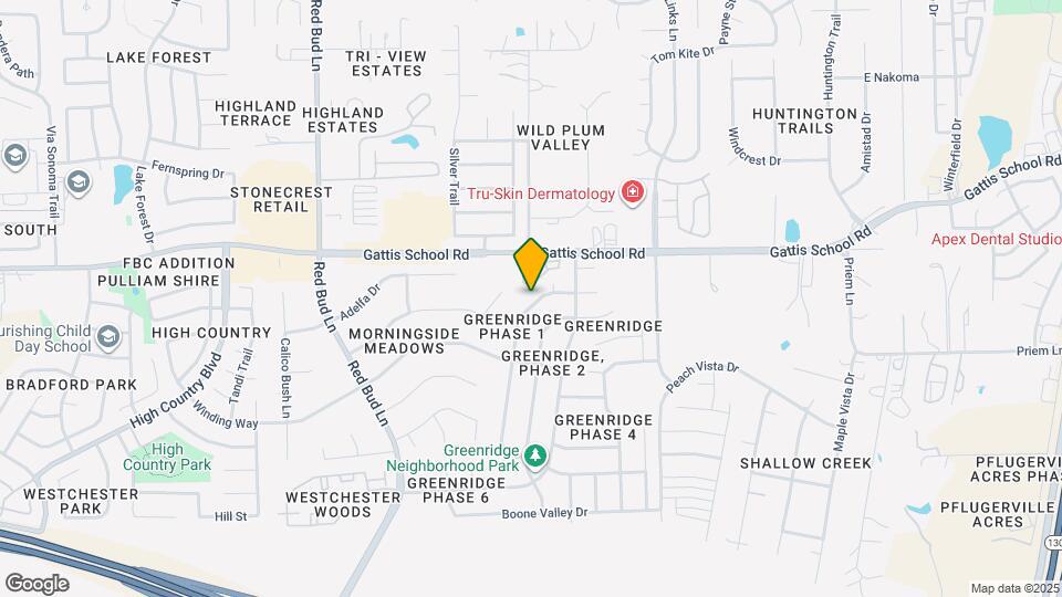 4406 Cisco Valley Dr Map and Location Details