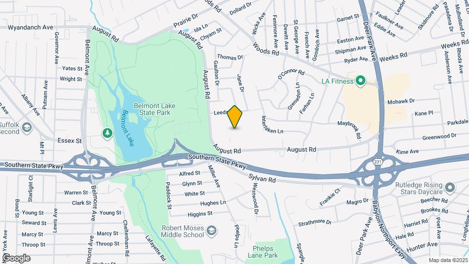 1736 August Rd Map and Location Details