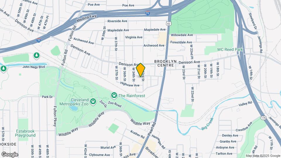 3894 W 33rd St Map and Location Details