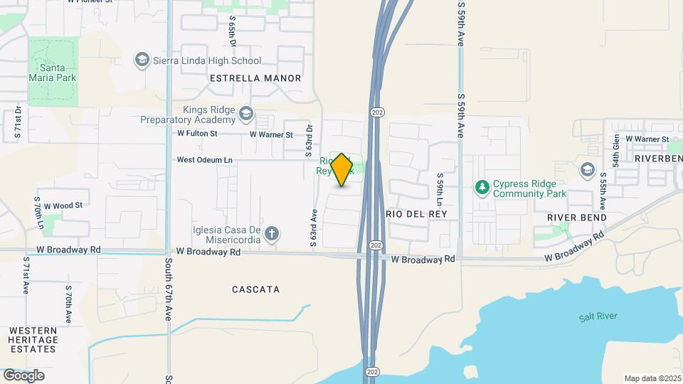 6234 W Southgate St Mapa y Detalles de la Ubicación