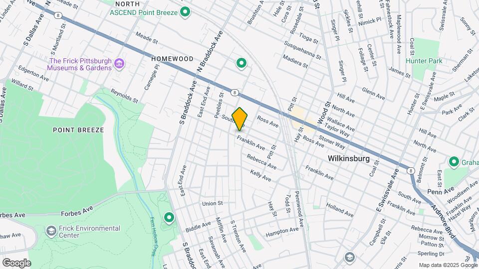 319 Franklin Ave, Unit 1 Mapa y Detalles de la Ubicación