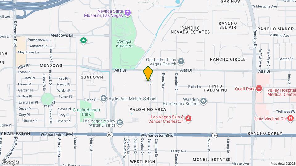 620 Lacy Ln Mapa y Detalles de la Ubicación