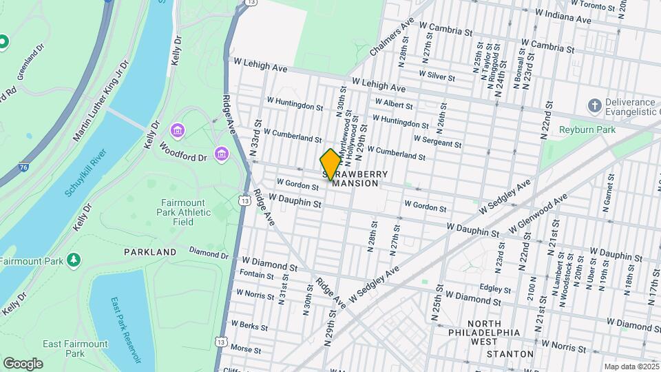 2335 N 30th St Map and Location Details