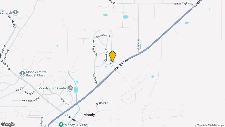 1020 Washington Dr Map and Location Details