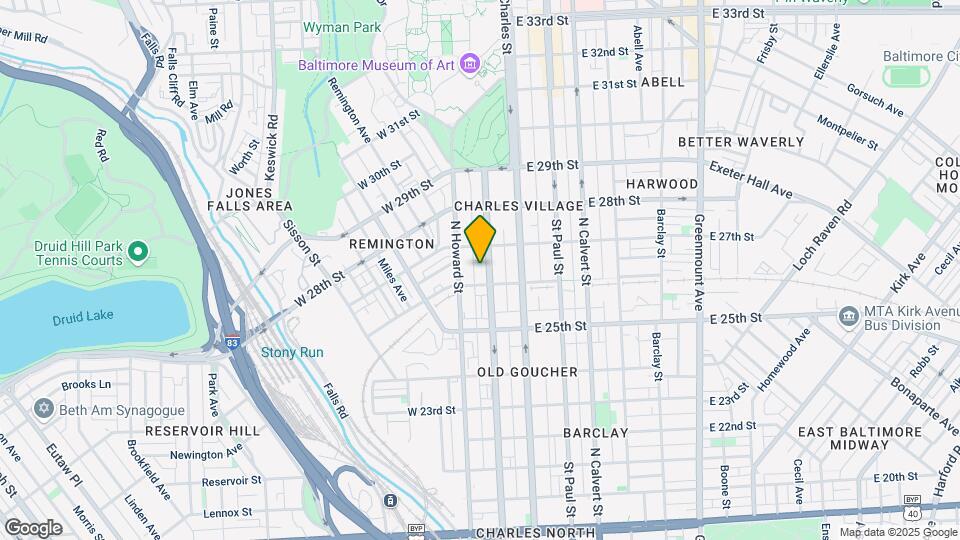 2618 Maryland Ave Map and Location Details
