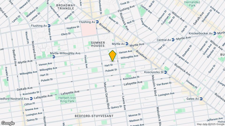 311 Hart St Mapa y Detalles de la Ubicación