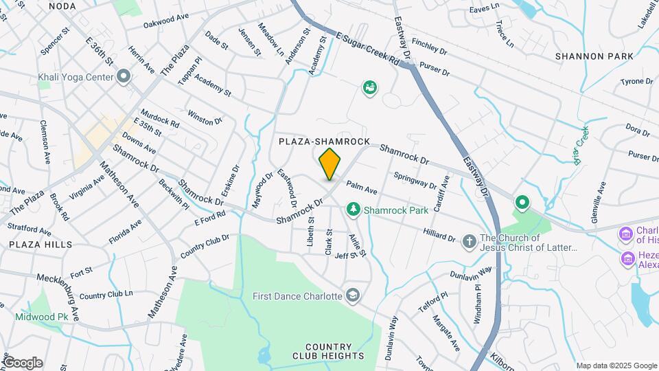 2301 Shamrock Dr Map and Location Details