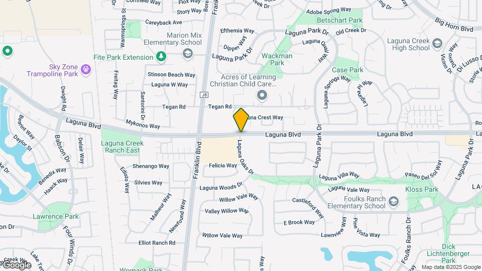 Laguna Oaks Apartments Map and Location Details